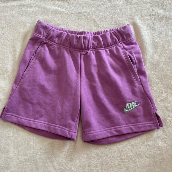 Nike Pants - Nike Girl’s Sweat Shorts Purple Large
